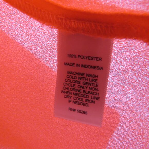 Express The Portofino Shirt Bright Pink Long Sleeve Button Down Blouse XS Barbie - Picture 3 of 5